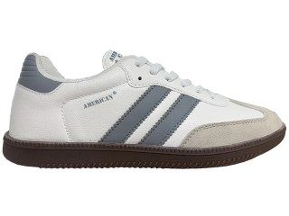 Кроссовки American Club RD 30 бело-серый 37-41