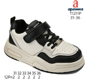 Кросівки дитячі Apawwa T1211P black-beige 31-36