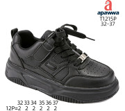Кросівки дитячі Apawwa T1215P black 32-37