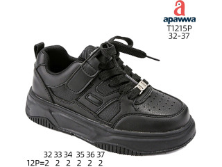 Кросівки дитячі Apawwa T1215P black 32-37
