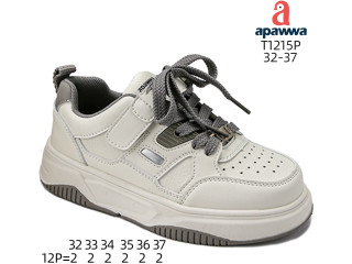 Кроссовки детские Apawwa T1215P grey 32-37