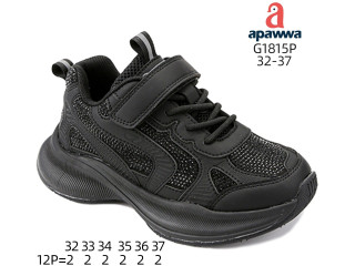 Кросівки дитячі  Apawwa G1815P black 32-37
