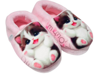 Тапочки Memory Waldi Home 24-34 рожеві, котик love