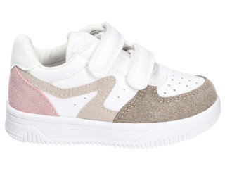 Кроссовки American Club ES 181 бело-бежевый 32-36