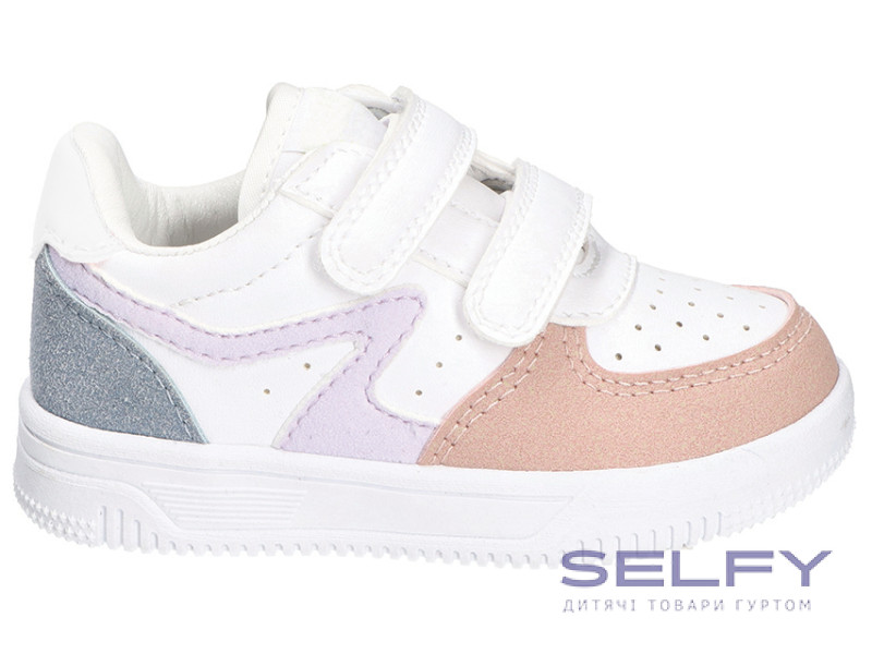 Кроссовки American Club ES 181 бело-розовый 32-36, Фото 1