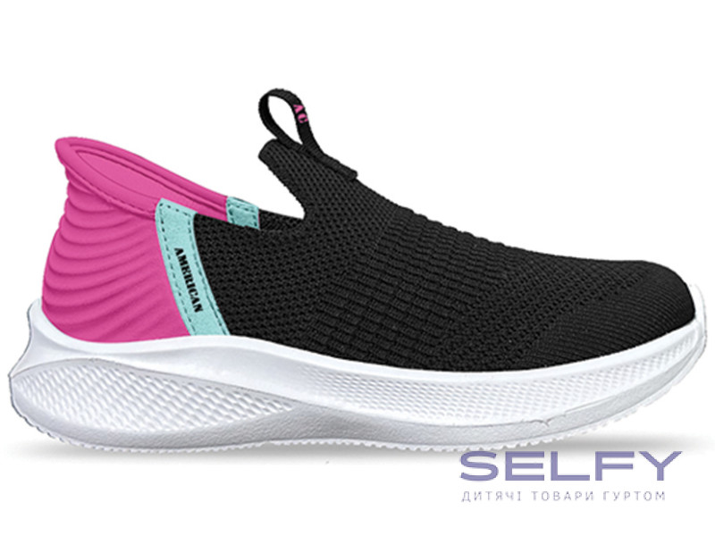 Кросівки American Club WT 261 чорно-фіолетовий 27-31, Фото 1