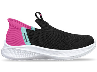 Кросівки American Club WT 261 чорно-фіолетовий 27-31