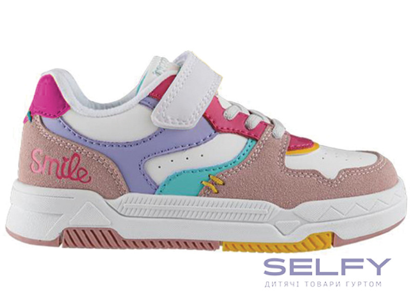 Кросівки American Club ES 194 біло-рожевий 29-33, Фото 1