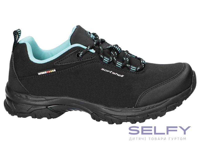 Кросівки SOFTSHELL American Club WT 245 чорно-голубий 36-41, Фото 1