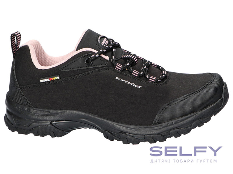 Кросівки SOFTSHELL American Club WT 245 чорно-рожевий 36-41 (338/25), Фото 1