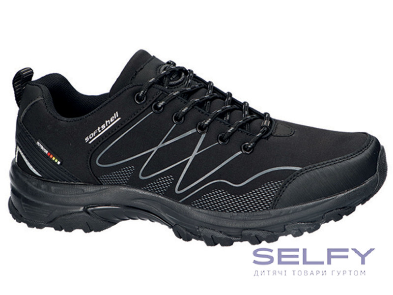 Кросівки SOFTSHELL American Club WT 258 чорний 36-41, Фото 1