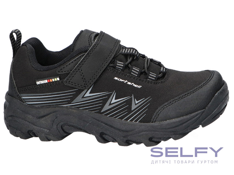 Кроссовки SOFTSHELL American Club WT 246 черный 32-36, Фото 1