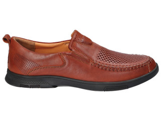 Туфлі ШКІРА American Club CY 140 коричневий 41-45 (362/25)