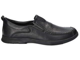 Туфлі ШКІРА American Club CY 140 чорний 41-45 (362/25)