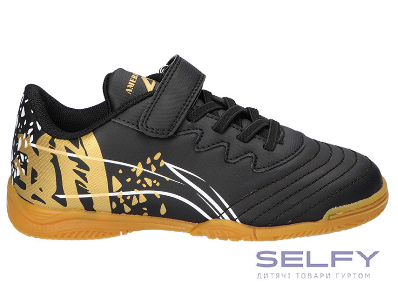 Футзальные кроссовки American Club FH 90 черный 34-38, Фото 1