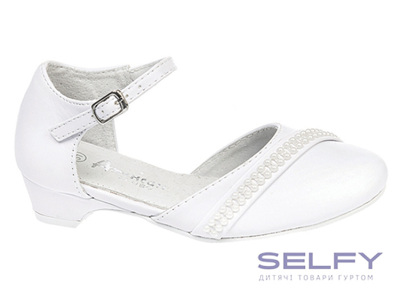 Туфлі святкові American Club KOM 41/24 білі 33-38, Фото 1