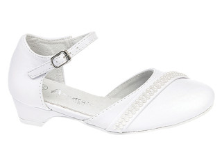 Туфли праздничные American Club KOM 41/24 белые 33-38