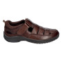 Босоніжки шкіряні чоловічі American Club CY 108/24 коричневий 41-45