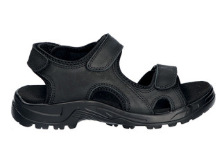 Босоножки кожаные American Club CY 113/24 черный 37-41