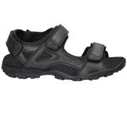 Шльопанці шкіряні чоловічі American Club HL 159 чорний 47-49