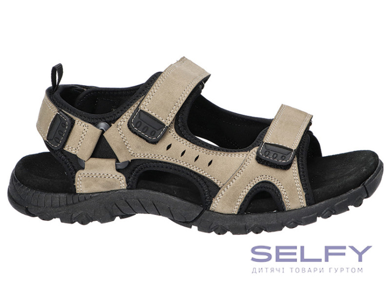 Босоніжки чоловічі American Club RL 163 бежевий 41-46, Фото 1