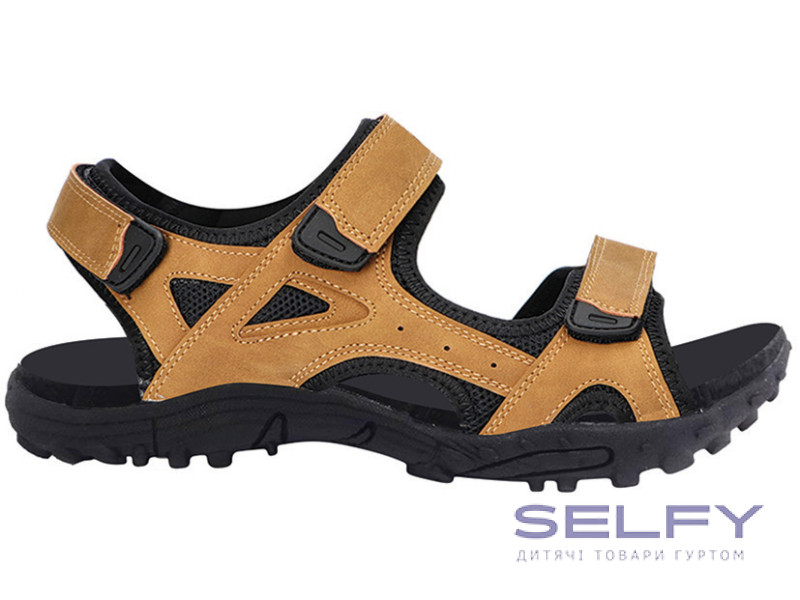 Босоножки кожаные мужские American Club HL 176 коричневый 40-43 (460/25), Фото 1