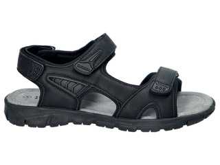 Босоніжки шкіряні чоловічі American Club XD 156 чорний 40-43