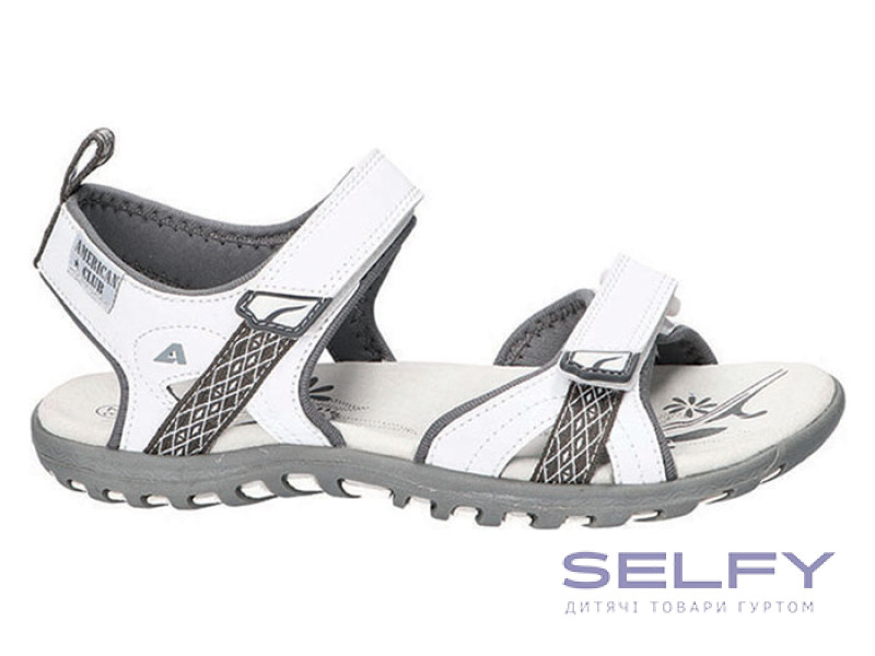 Босоніжки підліткові American Club HL 130 білий 37-41, Фото 1