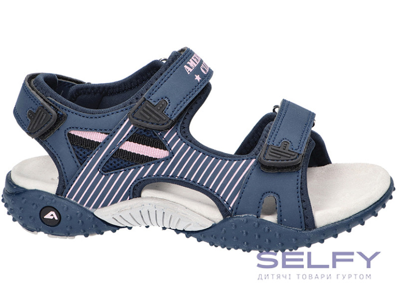 Босоніжки дитячі American Club HL 165 синій 32-36, Фото 1