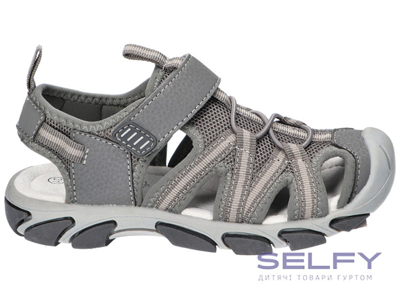 Босоніжки дитячі American Club RL 167 сірий 32-36, Фото 1