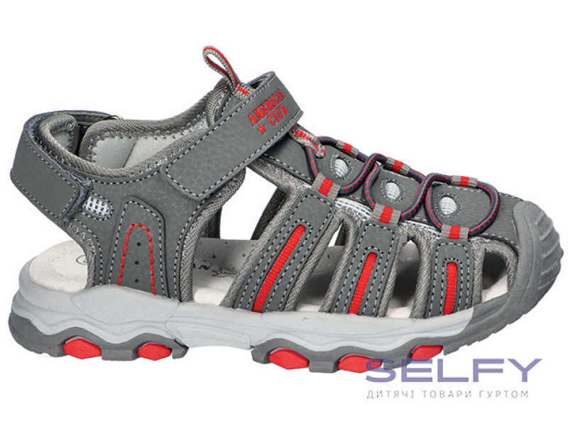 Босоножки детские American Club XD 76/23 серый 31-35 (491/25), Фото 1