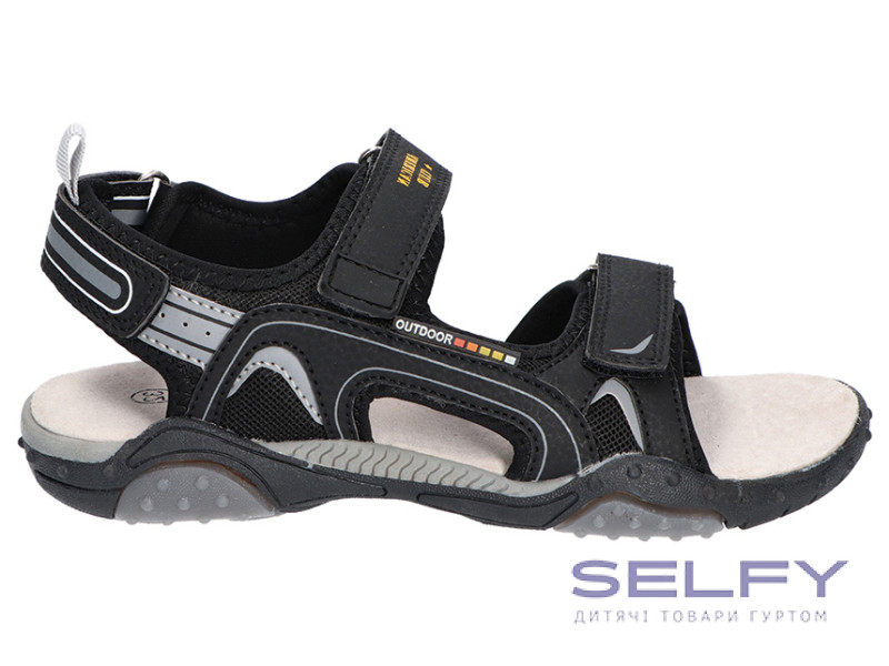 Детские босоножки American Club HL 163 черный 32-36, Фото 1