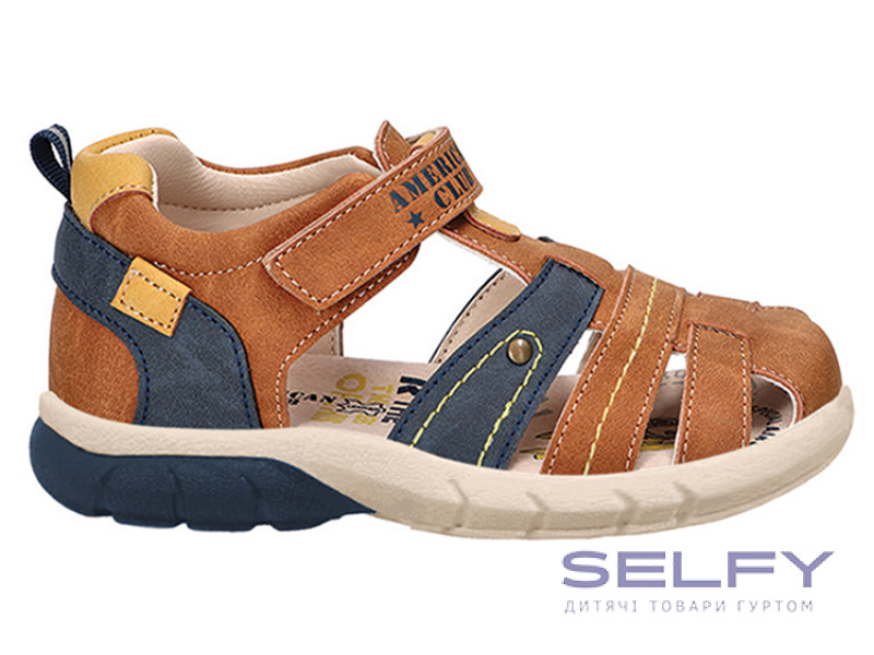 Босоножки детские American Club XD 138 коричневый 28-32, Фото 1