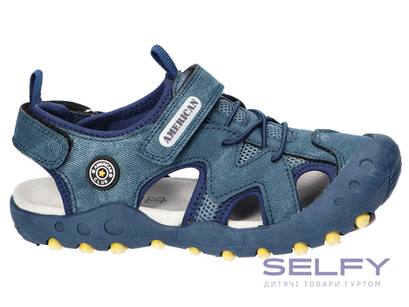 Босоножки детские American Club RL 169 синий 27-31, Фото 1