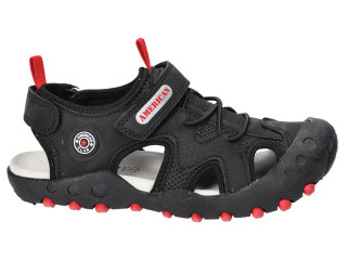 Босоніжки дитячі American Club RL 169 чорний 27-31