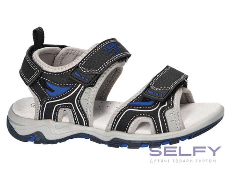 Босоножки детские American Club RL 114/23 черный 27-31 (522/25), Фото 1