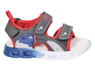 Босоніжки дитячі American Club RL 146/24 LED сірий 25-30