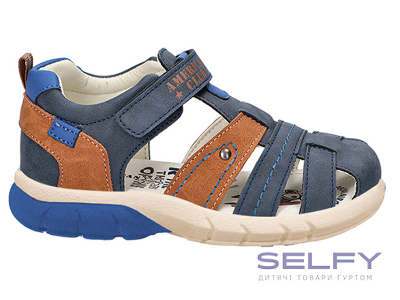 Босоніжки дитячі American Club XD 139 синій 24-28, Фото 1