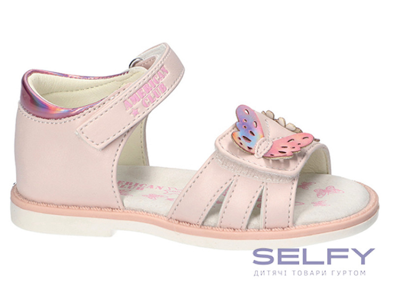 Босоніжки дитячі American Club XD 124/24 рожевий 24-28, Фото 1