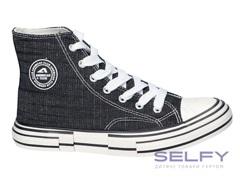 Кеди American Club LH 92/24 чорний 37-41, Фото 1