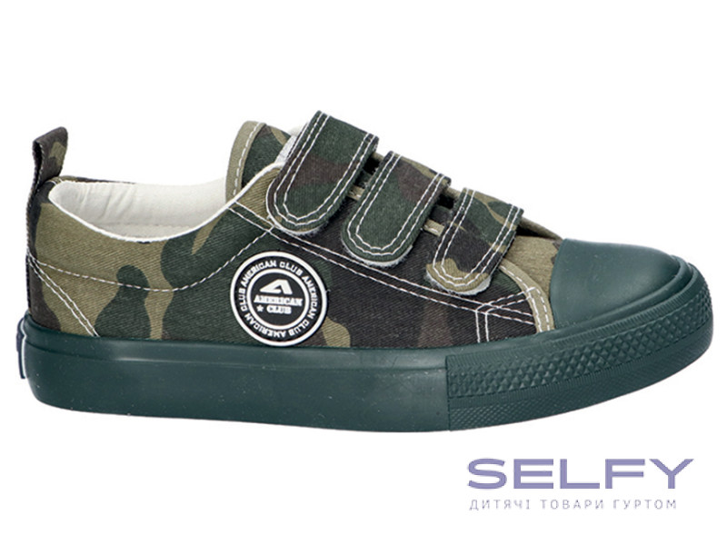 Кеды American Club LH 108/24 хаки 34-39, Фото 1