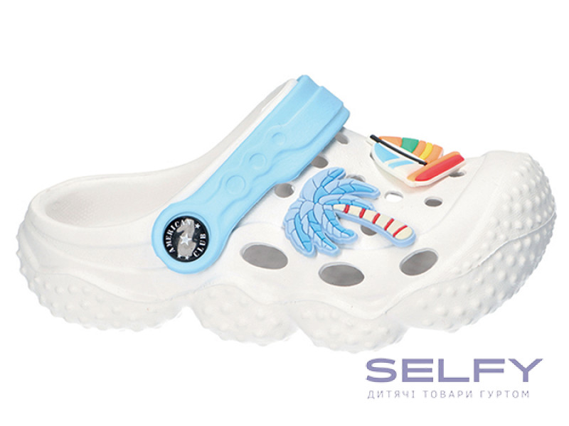 Кроксы American Club NH 130/24 белый 29-33, Фото 1