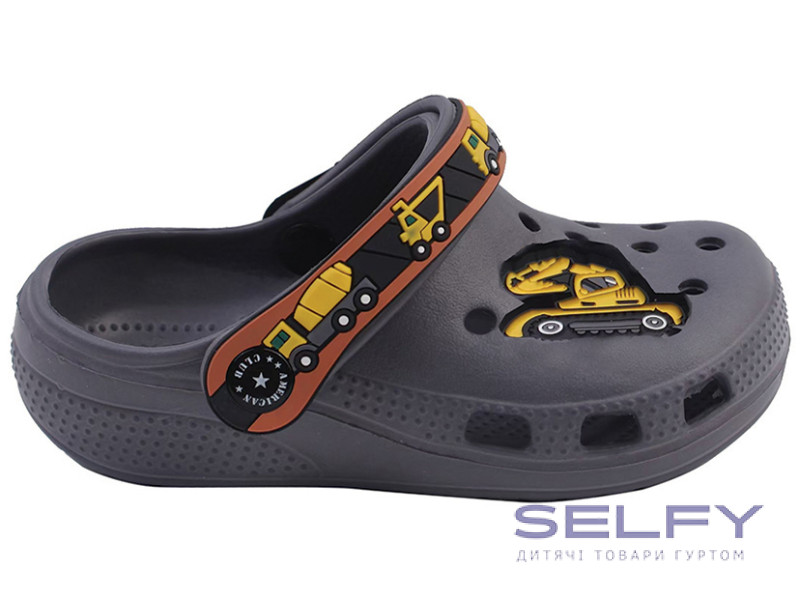 Крокси American Club NH 189 сірий 24-29, Фото 1