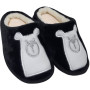 Тапочки Memory Waldi Home 28-37 чорний, ведмедик