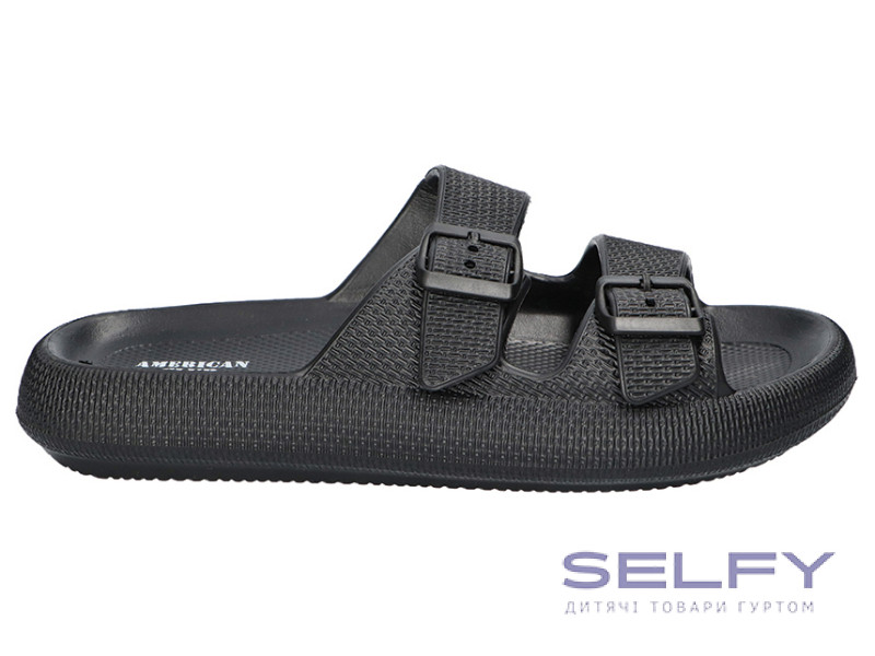 Шльопанці EVA American Club NH 157 чорний 41-45, Фото 1