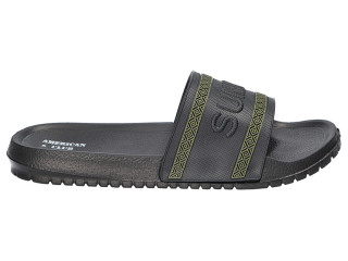 Шльопанці EVA American Club NH 161 чорно-зелені 41-45