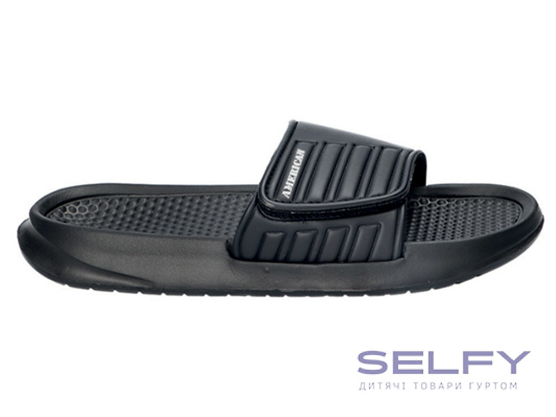 Шльопанці EVA American Club NH 128/24 чорний 37-41, Фото 1