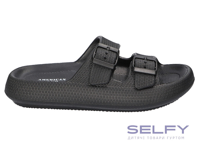 Шльопанці EVA American Club NH 166 чорний 37-41, Фото 1