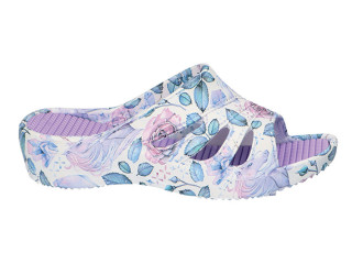 Шлепанцы EVA American Club NH 100 бело-сиреневый 36-41