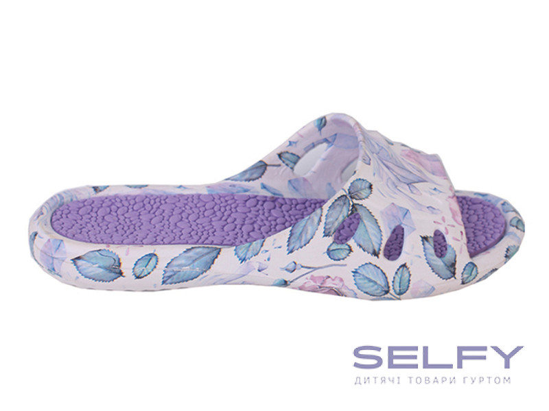 Шлепанцы EVA American Club NH 134 бело-сиреневый 36-41, Фото 1